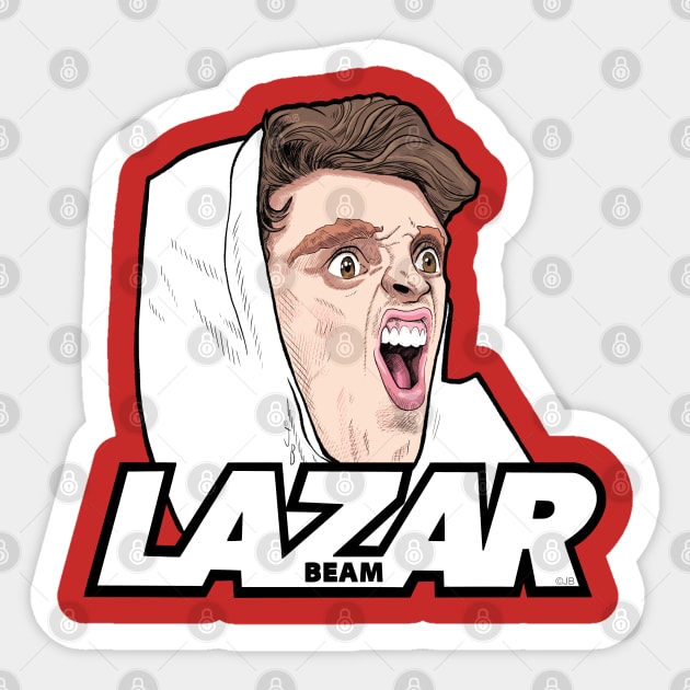 LazarFace Sticker by Sketchy